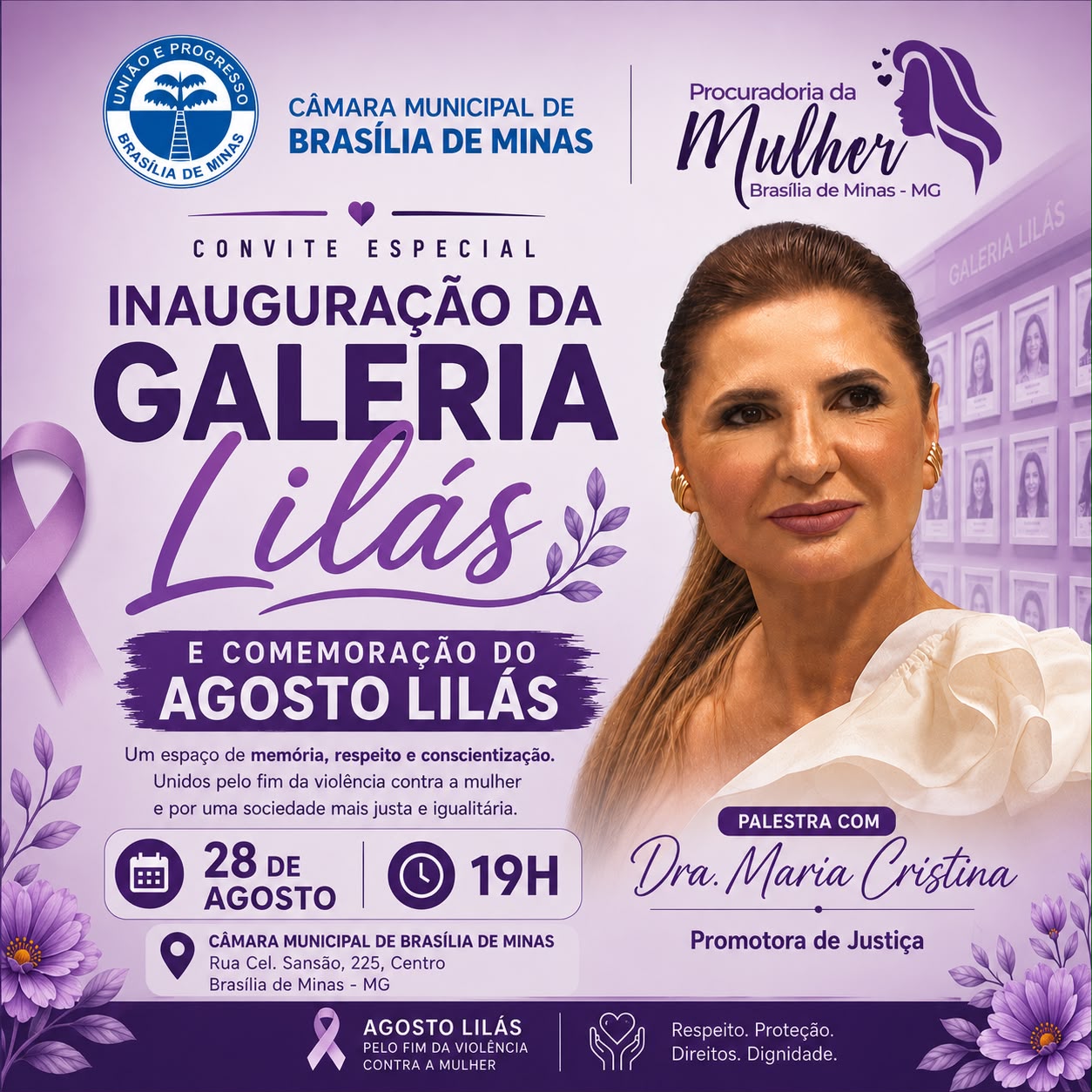 Inauguração da Galeria Lilás